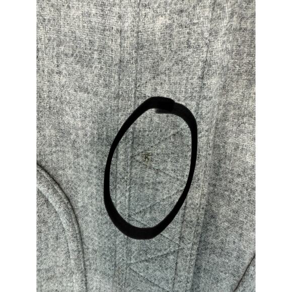 J.Crew Plus Italian Stadium Cloth Wool Gray Chateau Parka Coat Overcoat Size 22 - Picture 6 of 14